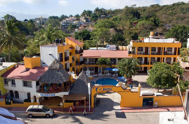 Bungalows El Delfin Rincon de Guayabitos Kültér fotó