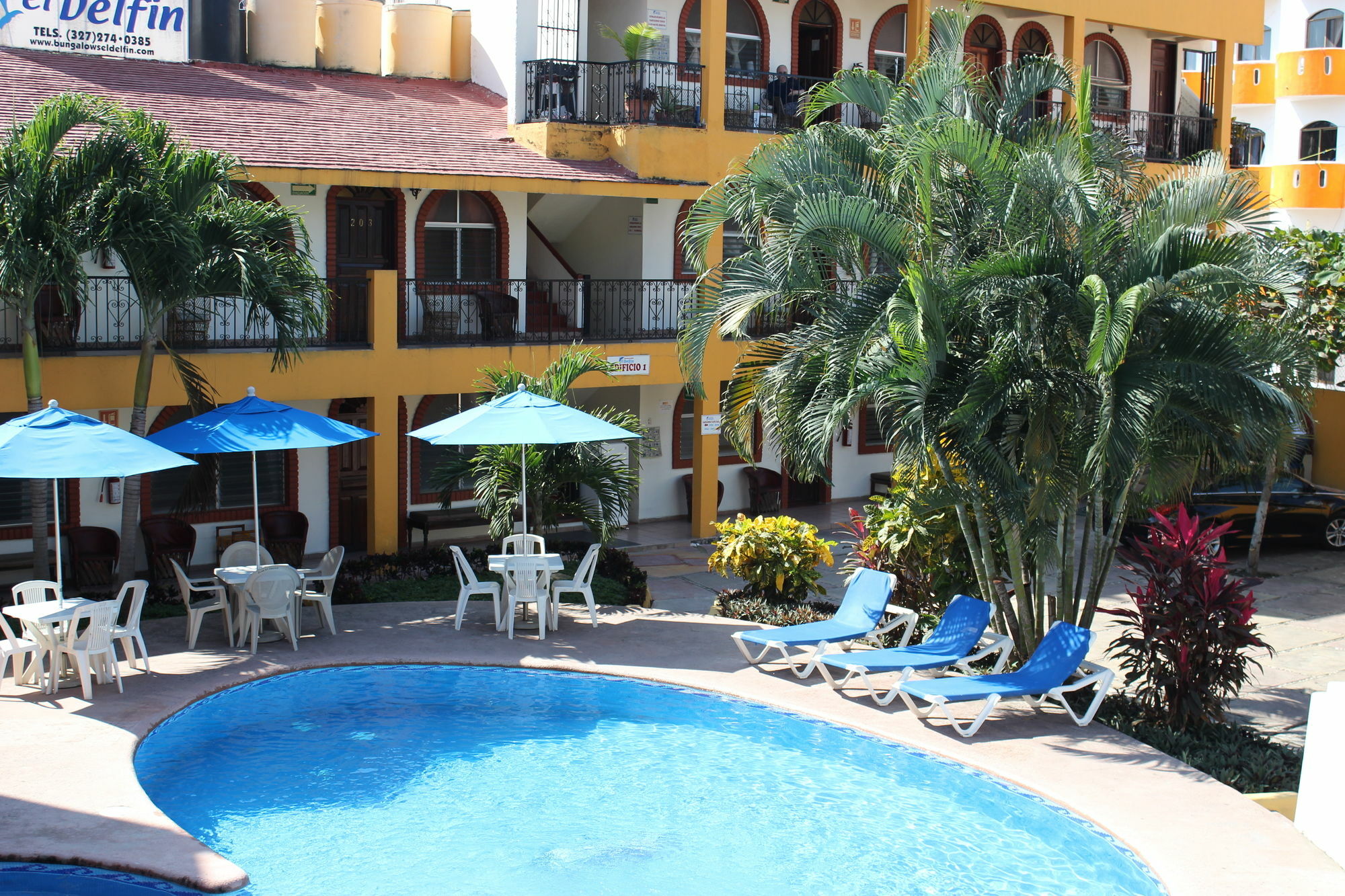 Bungalows El Delfin Rincon de Guayabitos Kültér fotó