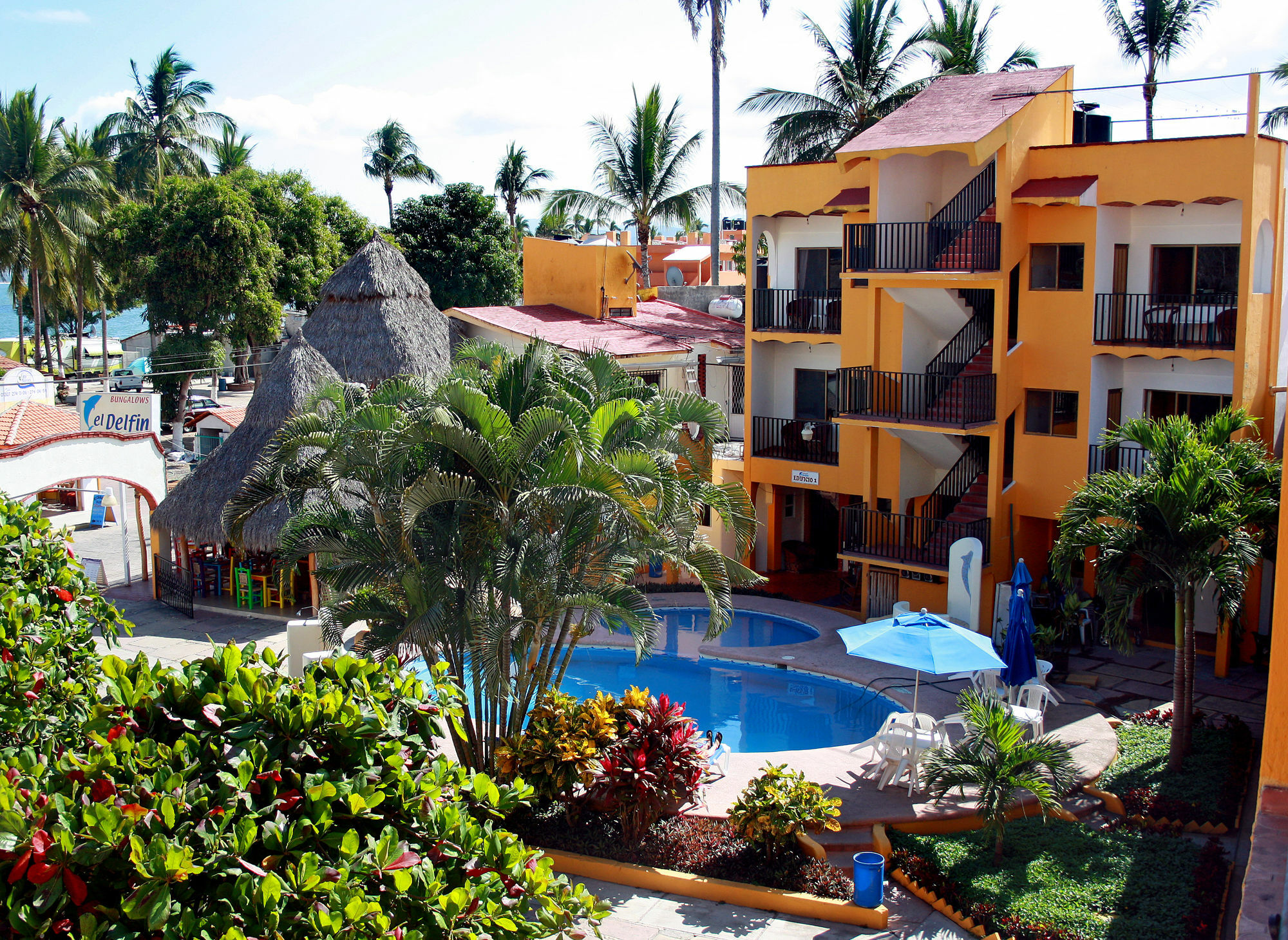Bungalows El Delfin Rincon de Guayabitos Kültér fotó