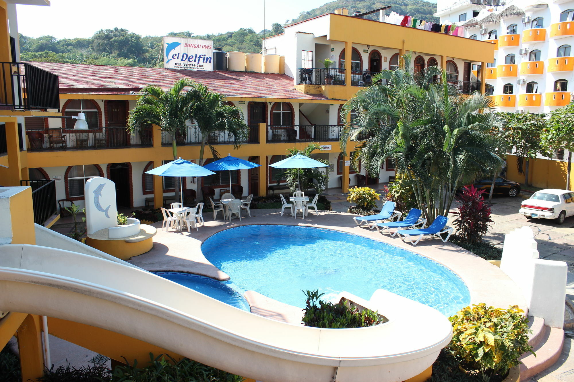 Bungalows El Delfin Rincon de Guayabitos Kültér fotó